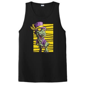 Mardi Gras Dinosaur PosiCharge Competitor Tank