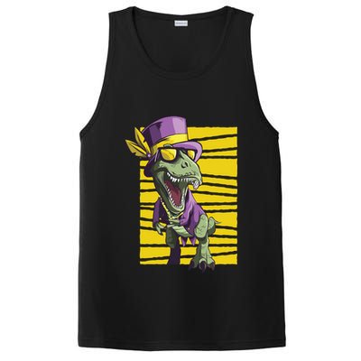 Mardi Gras Dinosaur PosiCharge Competitor Tank