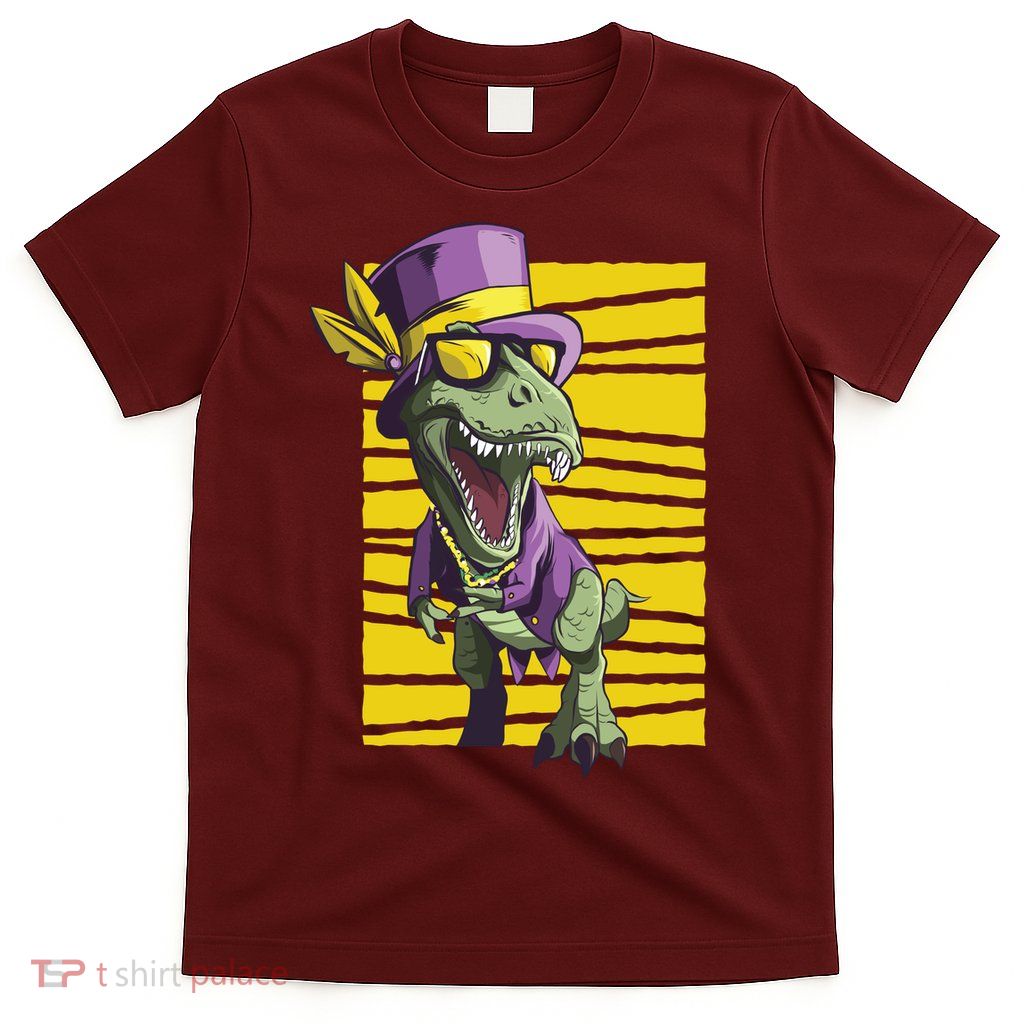 Mardi Gras Dinosaur T-Shirt