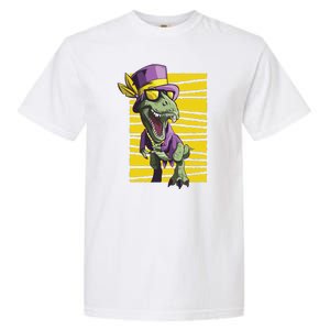 Mardi Gras Dinosaur Garment-Dyed Heavyweight T-Shirt