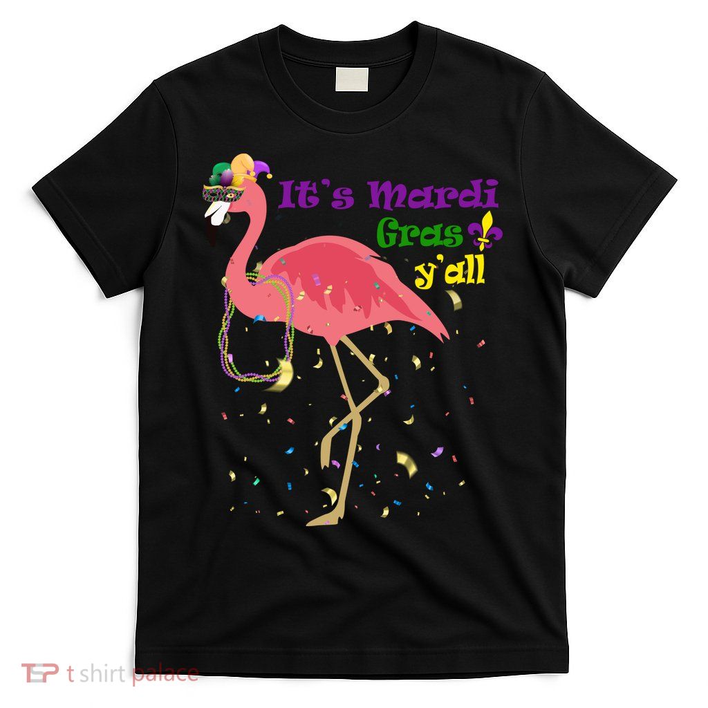 Mardi Gras Flamingo T-Shirt