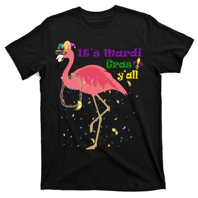 Mardi Gras Flamingo T-Shirt