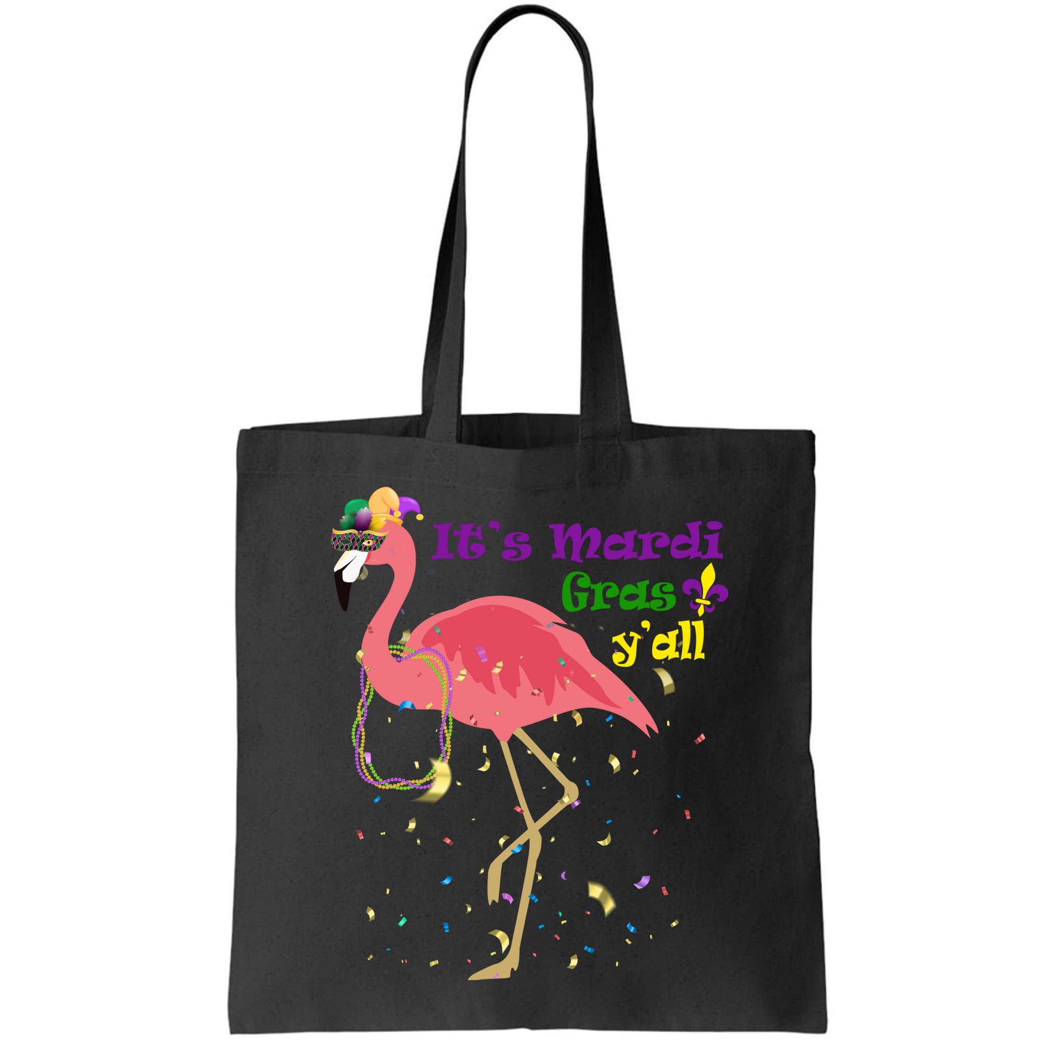 Mardi Gras Flamingo Bag