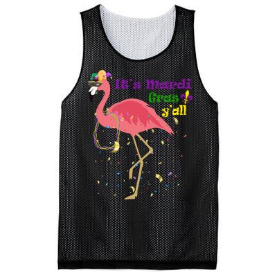 Mardi Gras Flamingo Mesh Reversible Basketball Jersey Tank