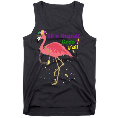 Mardi Gras Flamingo Tank Top