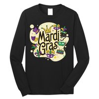 Mardi Gras Flashy Party  Long Sleeve Shirt
