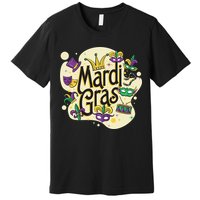Mardi Gras Flashy Party  Premium T-Shirt