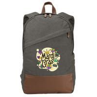 Mardi Gras Flashy Party  Cotton Canvas Backpack