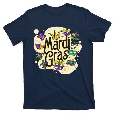 Mardi Gras Flashy Party  T-Shirt