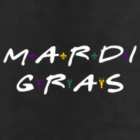 Mardi Gras Friends 7 Panel Mesh Trucker Snapback Hat