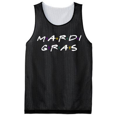 Mardi Gras Friends Mesh Reversible Basketball Jersey Tank