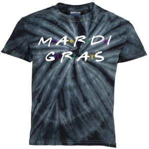 Mardi Gras Friends Kids Tie-Dye T-Shirt