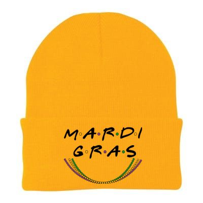 Mardi Gras Friends Meme Knit Cap Winter Beanie