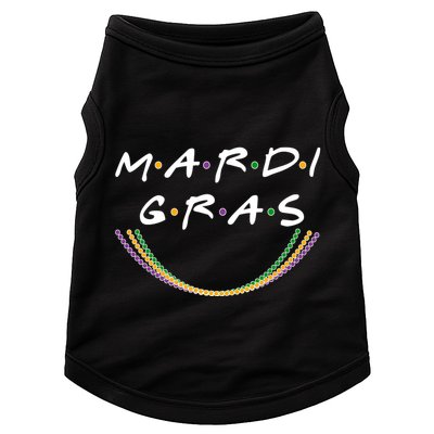 Mardi Gras Friends Meme Doggie Tank