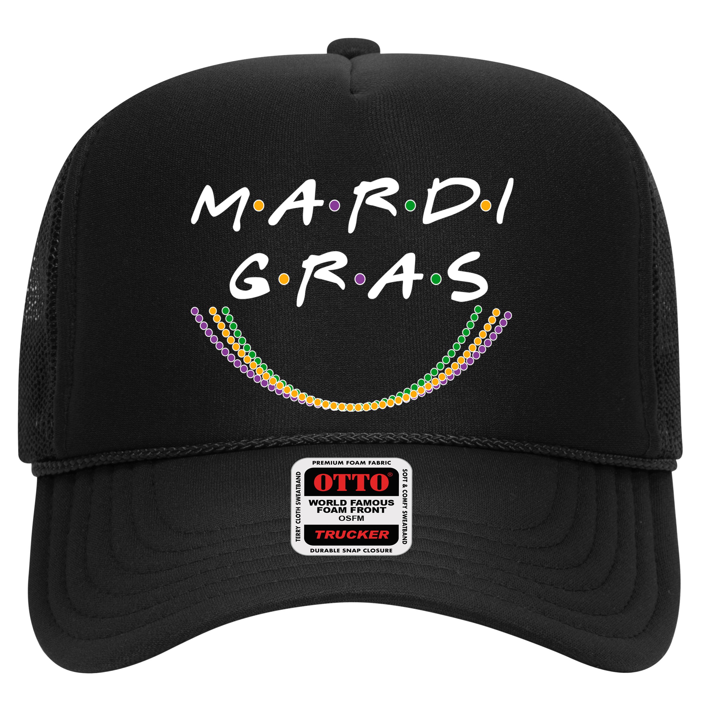 Mardi Gras Friends Meme Hat