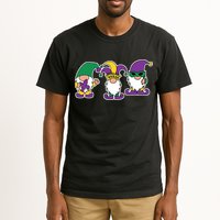 Mardi Gras Gnomes Party Tall T-Shirt