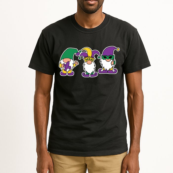 Mardi Gras Gnomes Party Tall T-Shirt