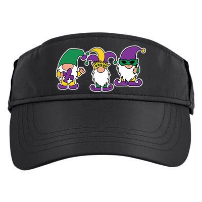 Mardi Gras Gnomes Party Adult Drive Performance Visor