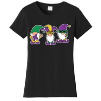 Mardi Gras Gnomes Party Women's T-Shirt