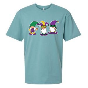 Mardi Gras Gnomes Party Sueded Cloud Jersey T-Shirt