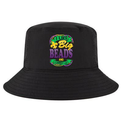 Mardi Gras I like big beads and i cannot lie Cool Comfort Performance Bucket Hat