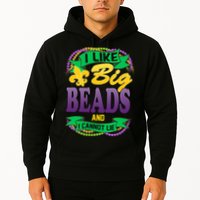 Mardi Gras I like big beads and i cannot lie Hoodie