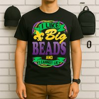 Mardi Gras I like big beads and i cannot lie T-Shirt