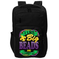 Mardi Gras I like big beads and i cannot lie Impact Tech Backpack