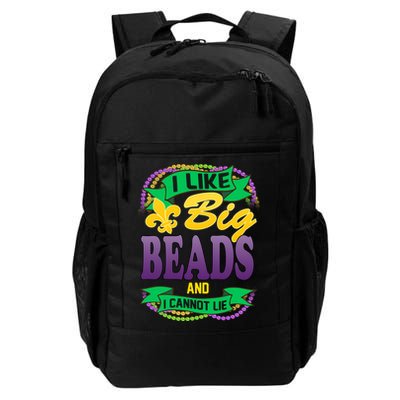 Mardi Gras I like big beads and i cannot lie Backpack