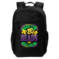 Mardi Gras I like big beads and i cannot lie Backpack