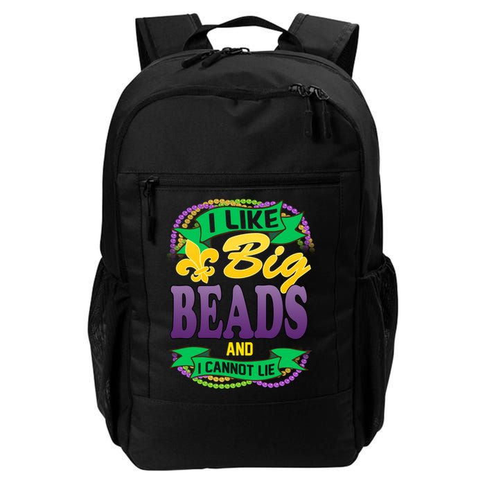 Mardi Gras I like big beads and i cannot lie Backpack