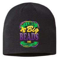 Mardi Gras I like big beads and i cannot lie Sustainable Beanie