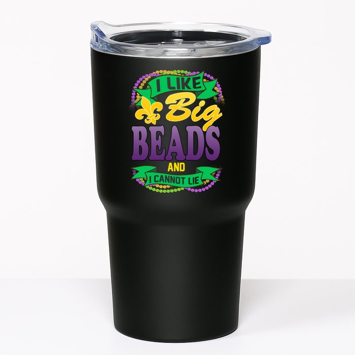 Mardi Gras I like big beads and i cannot lie Tumbler