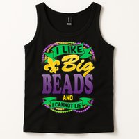 Mardi Gras I like big beads and i cannot lie Tank Top