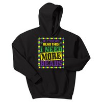 Mardi Gras If You Can Read This I Need More Beads Kids Hoodie