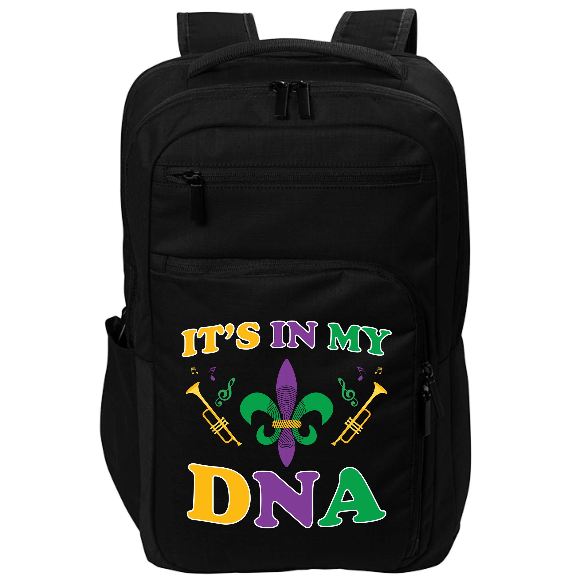Mardi Gras It's My DNA Impact Tech Backpack