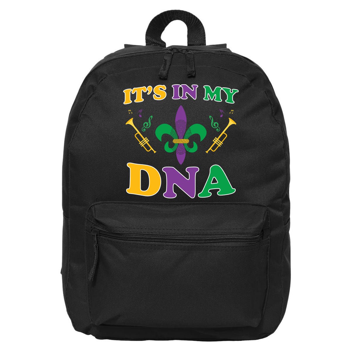 Mardi Gras It's My DNA 16 in Basic Backpack