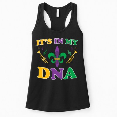 Mardi Gras It's My DNA Womens Tank Top