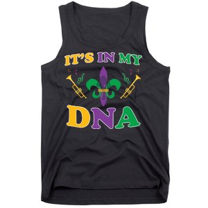 Mardi Gras It's My DNA Tank Top