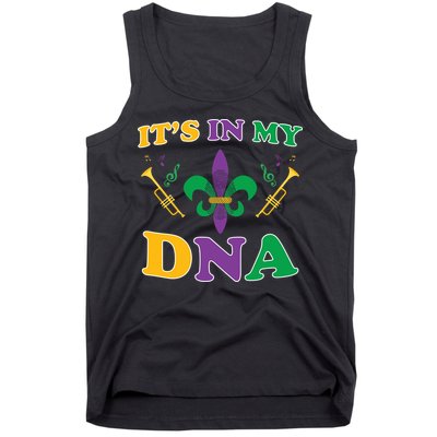 Mardi Gras It's My DNA Tank Top