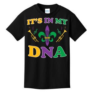 Mardi Gras It's My DNA Kids T-Shirt