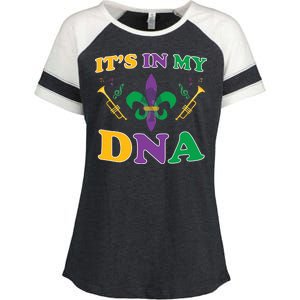 Mardi Gras It's My DNA Enza Ladies Jersey Colorblock Tee