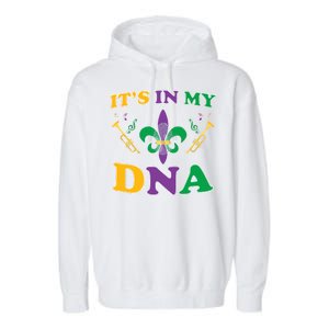 Mardi Gras It's My DNA Garment-Dyed Fleece Hoodie