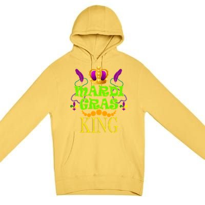 Mardi Gras King Premium Pullover Hoodie