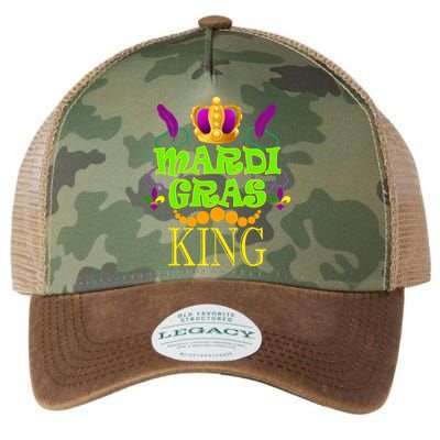 Mardi Gras King Legacy Tie Dye Trucker Hat