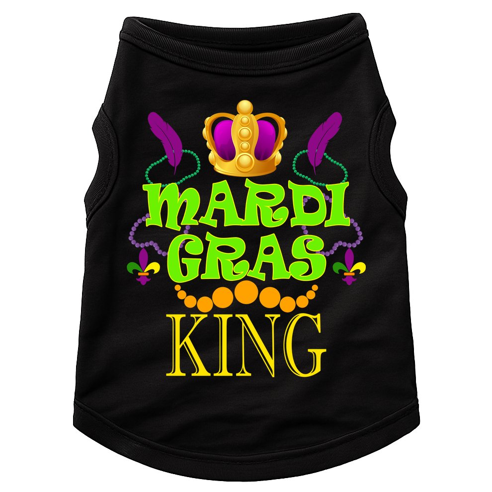 Mardi Gras King Doggie Tank