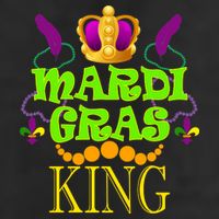 Mardi Gras King 11oz C Handle Ceramic Mug