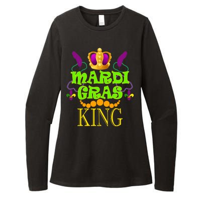 Mardi Gras King Womens CVC Long Sleeve Shirt