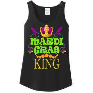 Mardi Gras King Ladies Essential Tank