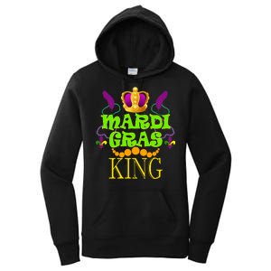 Mardi Gras King Women's Pullover Hoodie